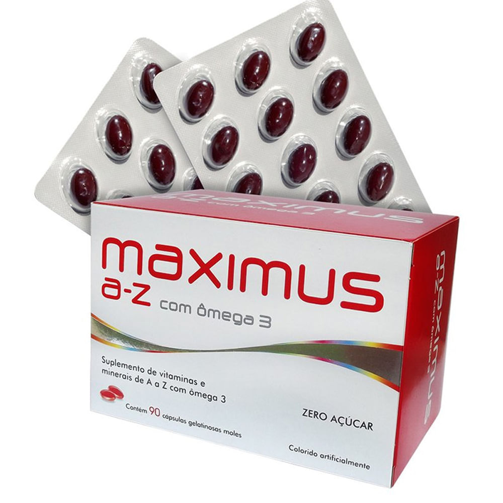 Maximus Az 90 Capsulas Farmacia Indiana