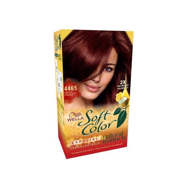 Tintura Capilar Soft Color 4465 Ameixa