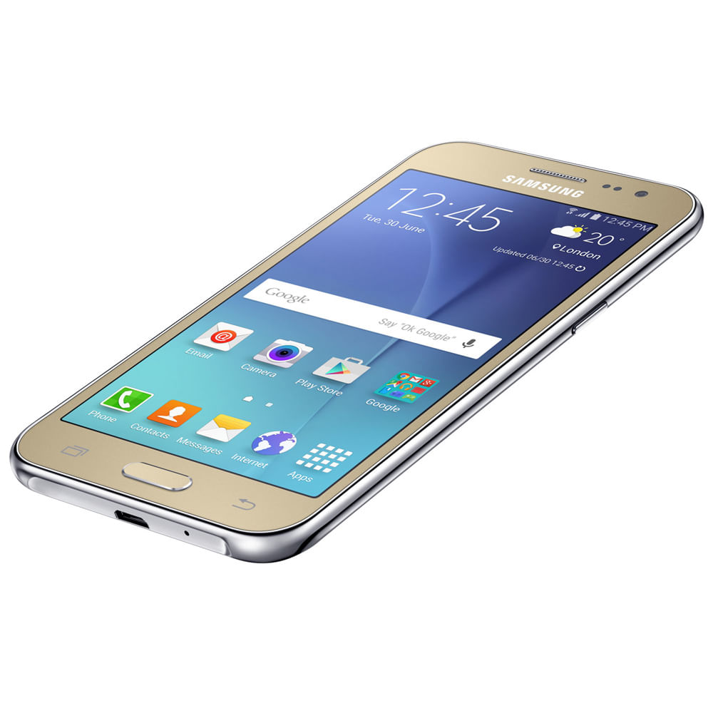 APARELHO CELULAR SAMSUNG GALAXY J2 J200B DOURADO. - Farmacia Indiana