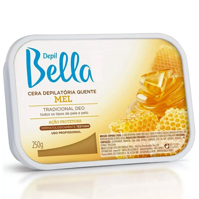 Cera Depilatória Depil Bella Mel 250g Farmácia Indiana Farmacia Indiana 2409