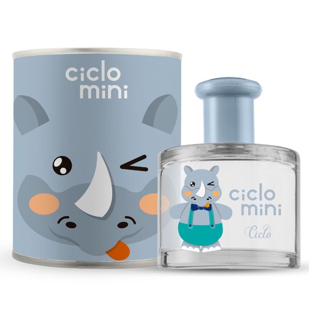 Colônia Infantil Ciclo Mini Rino 3+ anos 100ml
