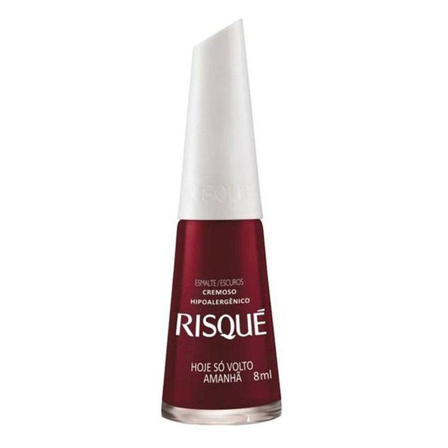 Esmalte Risqué Cremoso Hoje só Volto Amanha 8ml - Farmacia Indiana