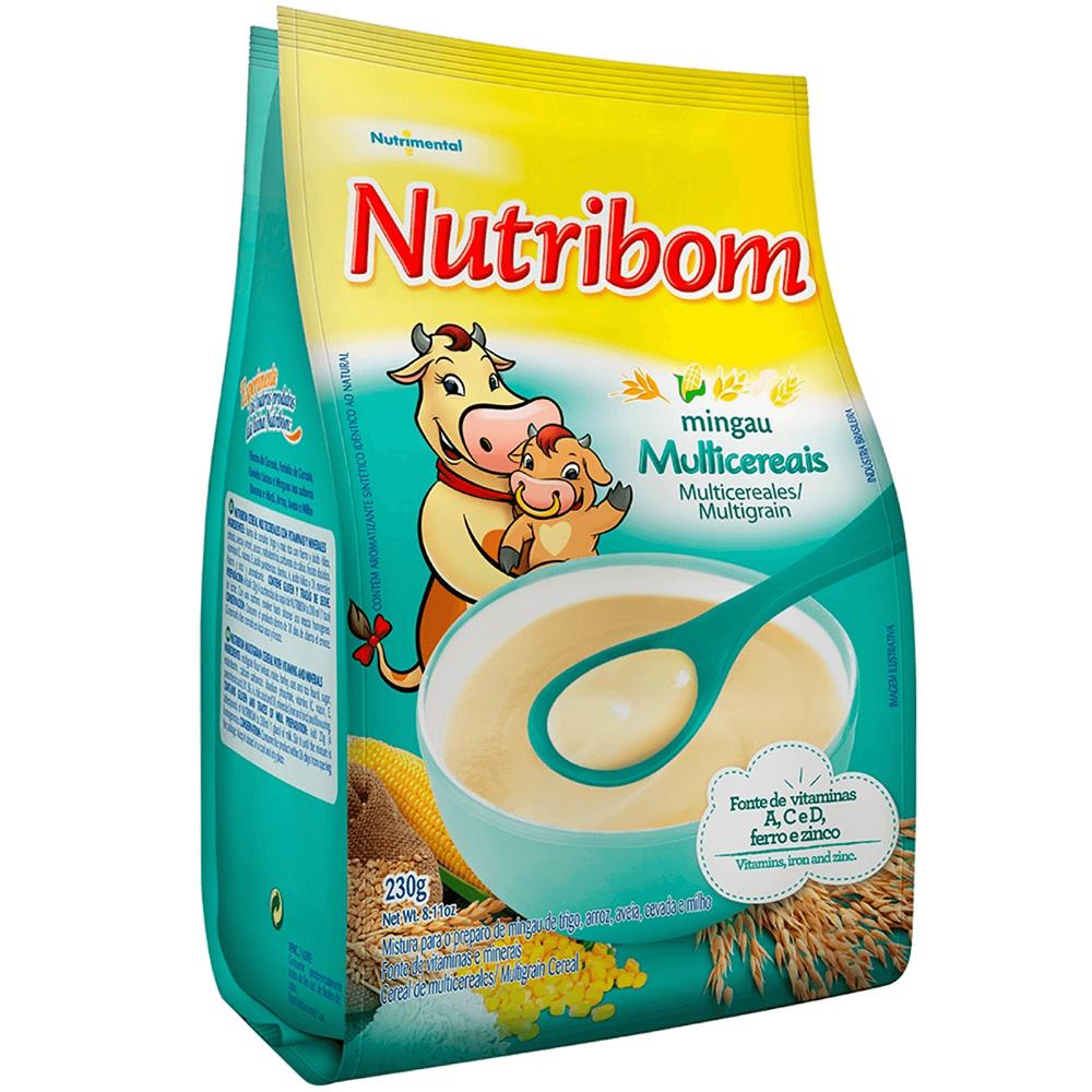 MINGAU NUTRIBOM SACHÊ 5 CEREAIS 230 G. - Farmacia Indiana