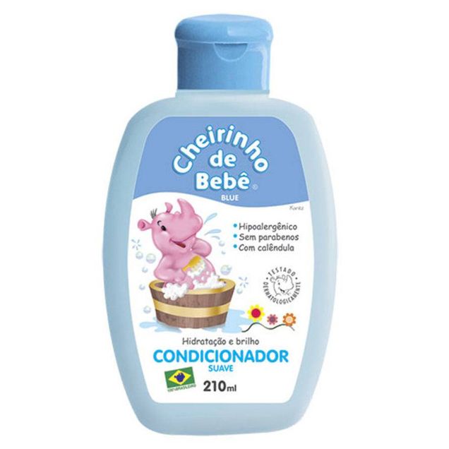 Condicionador Infantil Cheirinho de Bebê Blue 0–6 meses 210ml