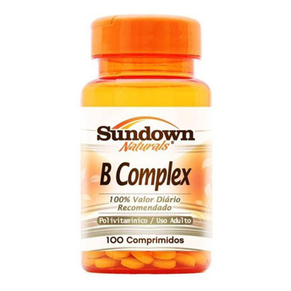 Complexo B Sundown 100 Cápsulas - Farmacia Indiana