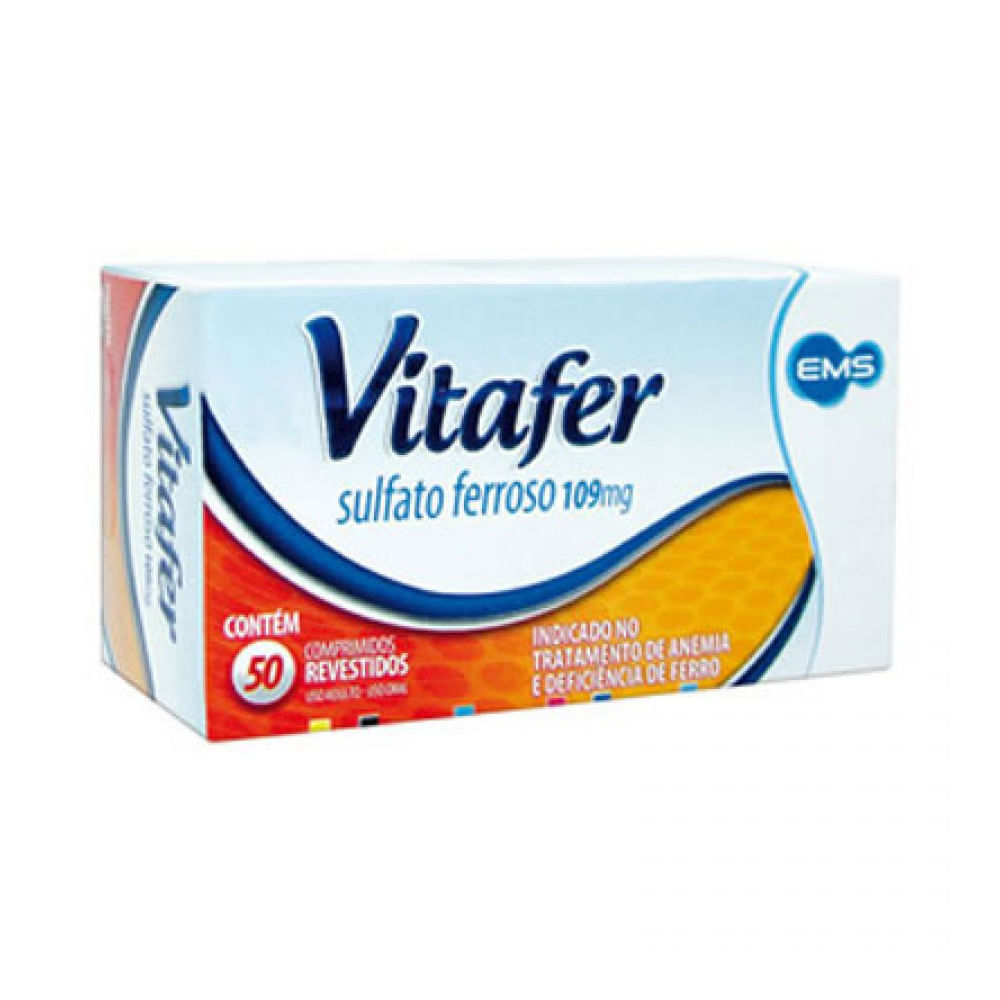 Vitafer 109 mg EMS 50 Comprimidos