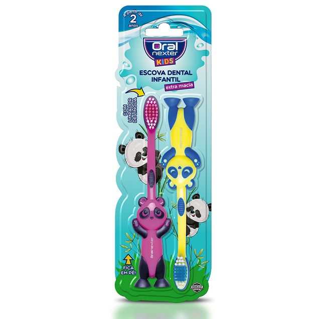 Escova Dental Infantil NEXTER Extra Macia a partir de 2 anos