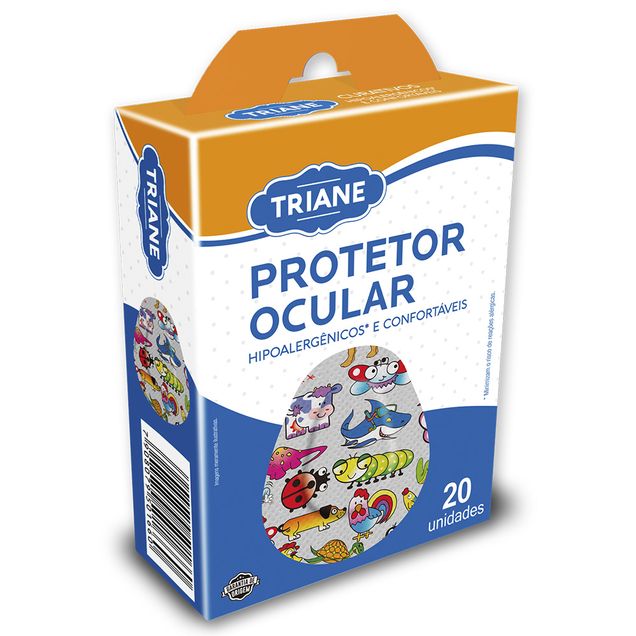 Protetor Ocular Triane Infantil Triane 20 Unidades