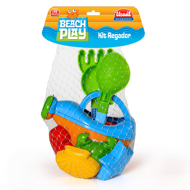 Brinquedo Kit Regador USUAL PLASTIC Beach Play 1 unidade
