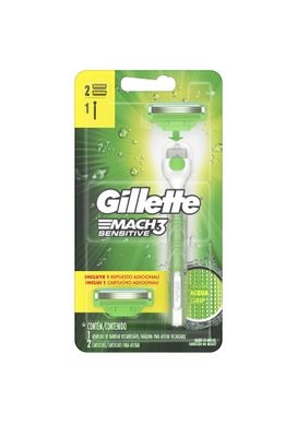 Aparelho-de-Barbear-Gillette-Mach3-Aqua-Grip-Sensitive-2-Cargas
