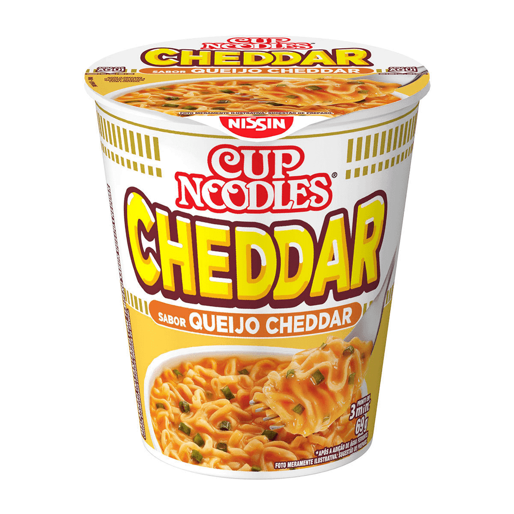 Macarrão Cup Noodles Queijo Chedar 69g Farmacia Indiana