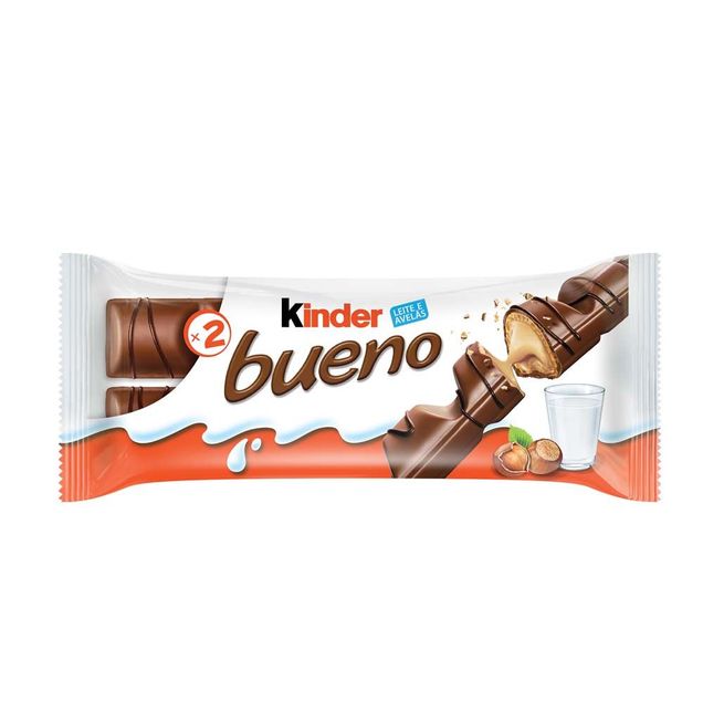 Chocolate Kinder Bueno Leite e Avelãs 43g
