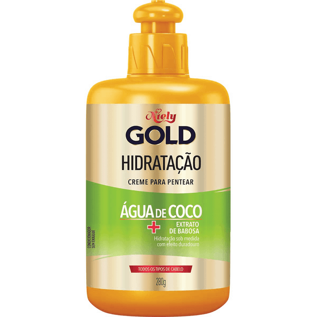 Creme de Pentear NIELY Gold Hidratação Milagrosa 280g