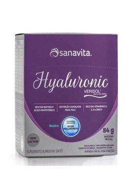 Hyaluronic-Sanavita-Verisol-Hidrolisado-30-Saches-Neutro