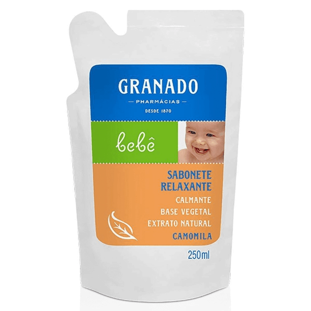 Sabonete Líquido Bebê Granado Camomila Refil 250ml