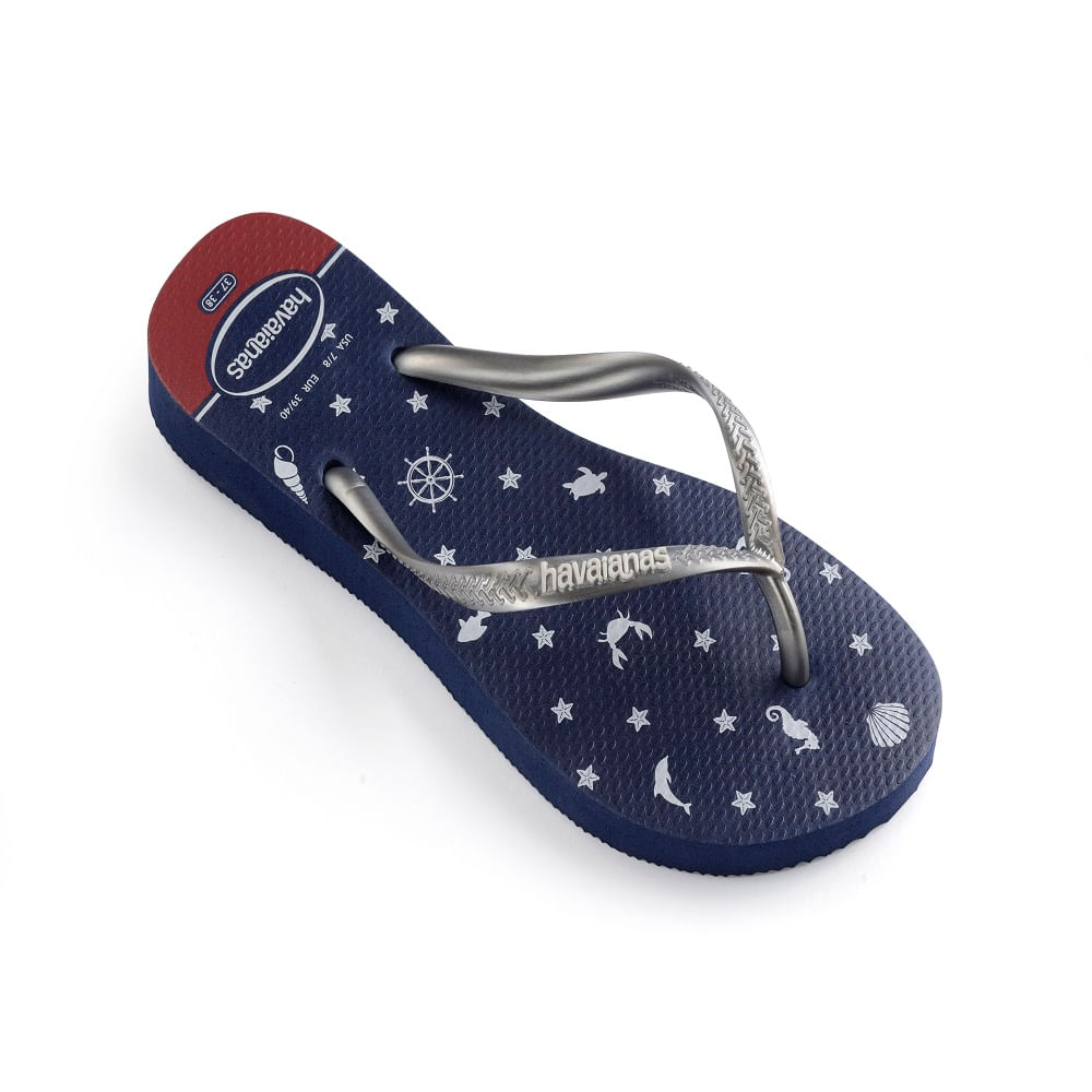 havaianas slim nautical
