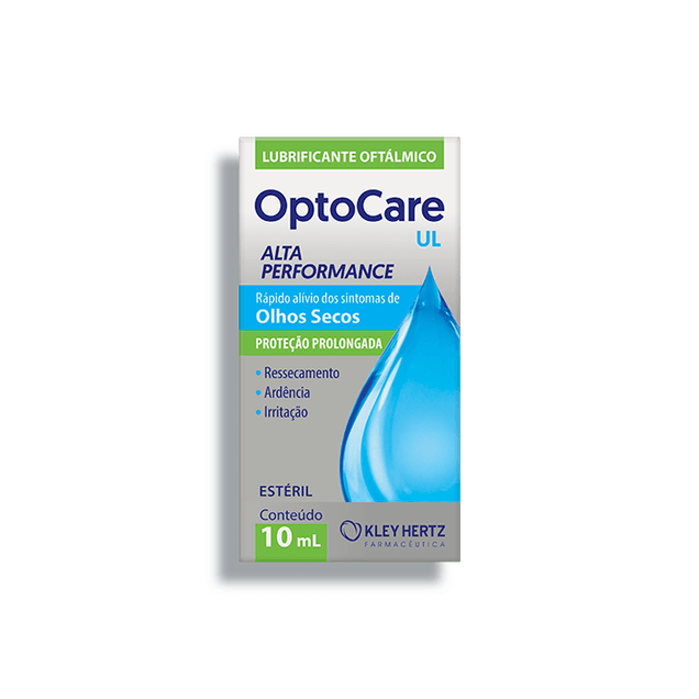 Optocare UL Lubrificante Oftálmico 10ml Farmacia Indiana