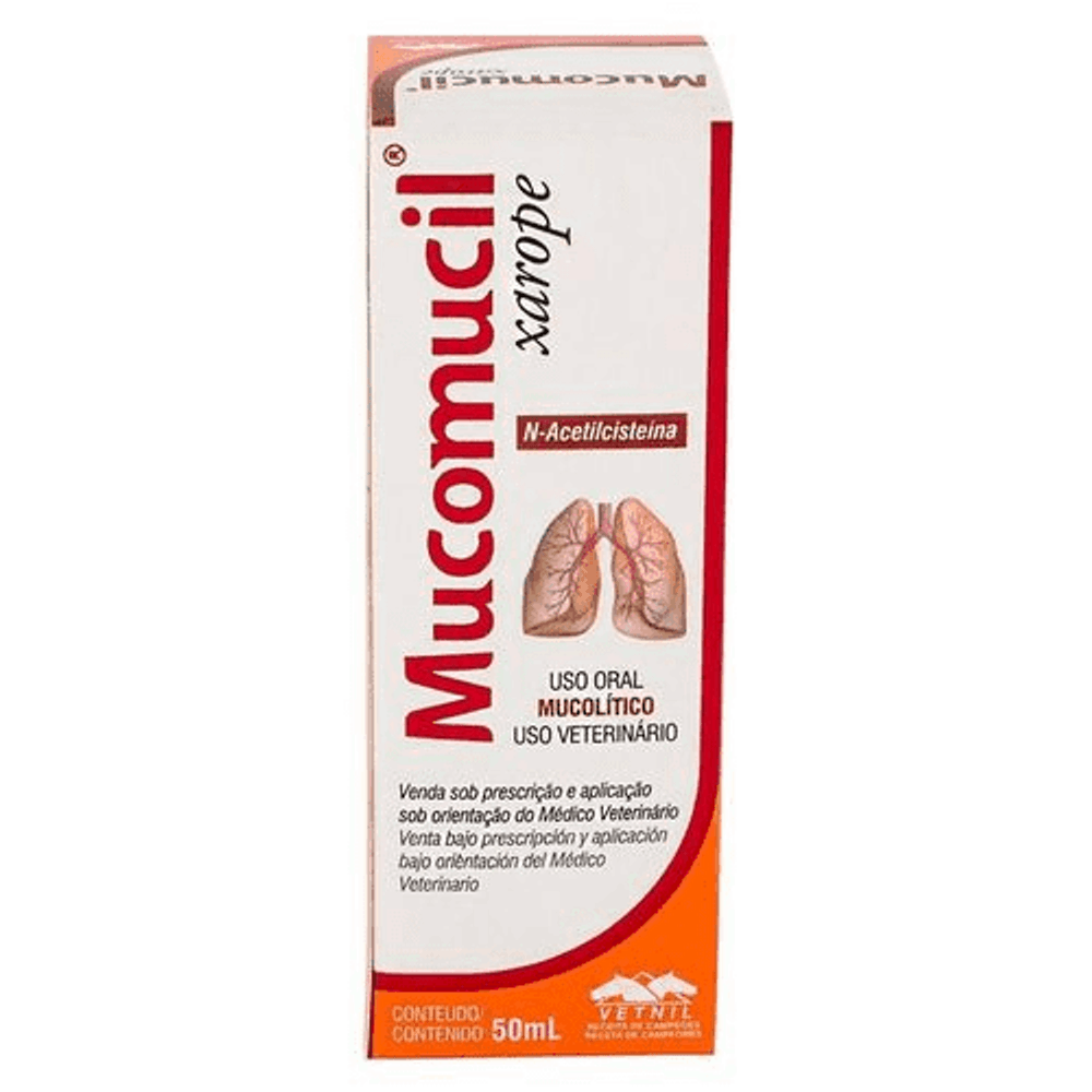 Mucomucil Xarope 50ml - Farmacia Indiana