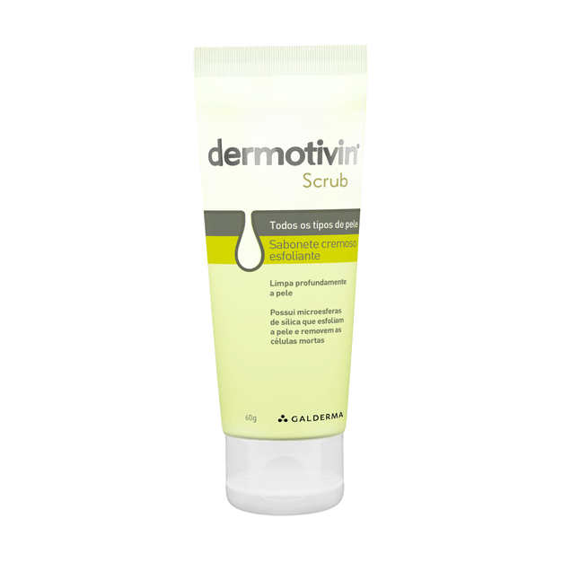 Sabonete Esfoliante Dermotivin Scrub 60g - Farmacia Indiana