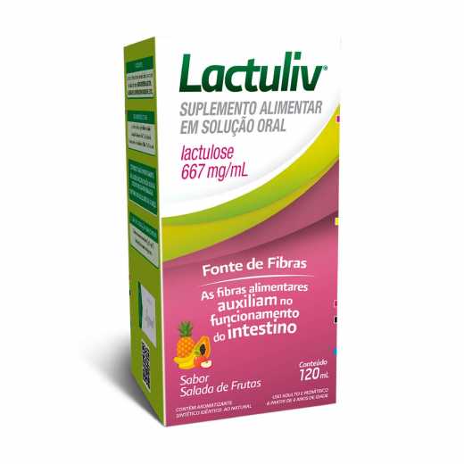 Lactuliv Ameixa 120ml Legrand 1 Frasco