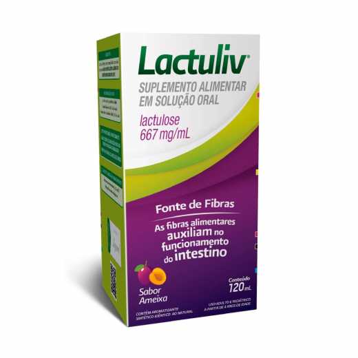 Lactuliv Ameixa 120ml Legrand 1 Frasco