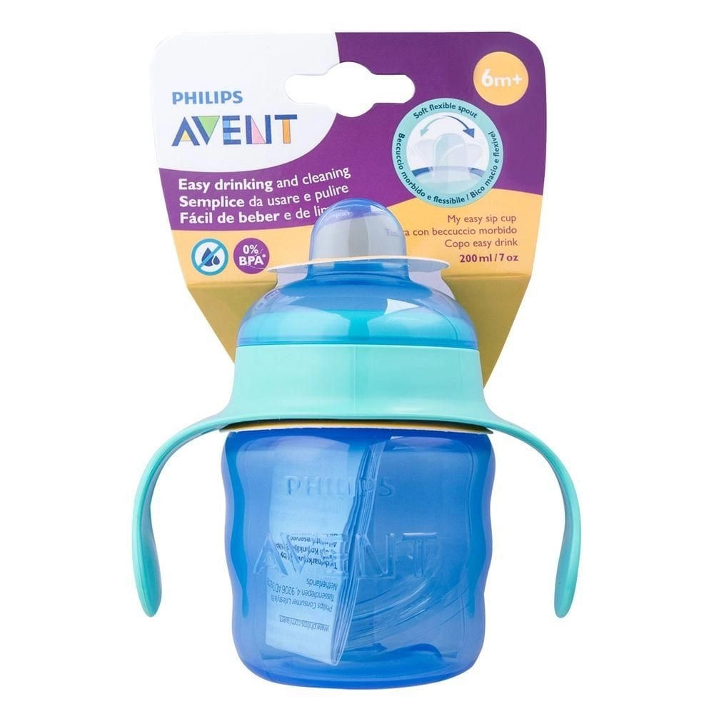 Copo Philips Avent Easy Sip Com Alcas Bico De Silicone Azul 200ml Farmacia Indiana Copo Philips Avent Easy Sip Com Alcas Bico De Silicone Azul 200ml Farmacia Indiana