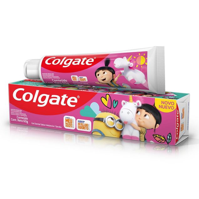 Creme Dental Colgate Agnes Infantil Flúor 60g