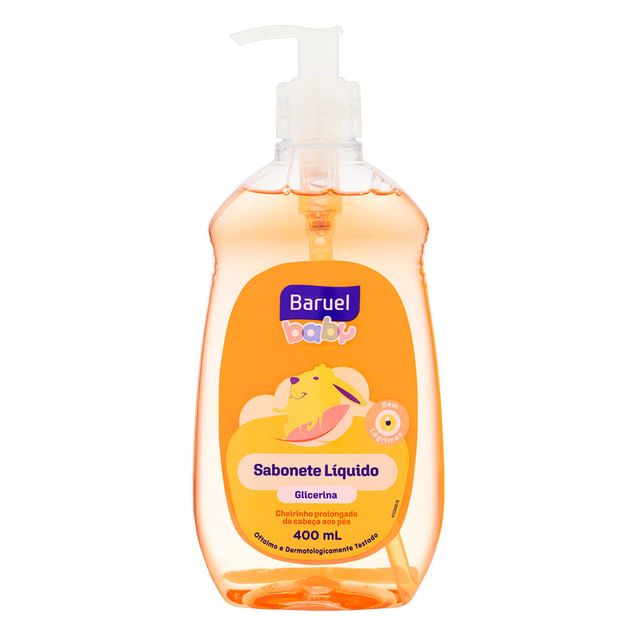 Sabonete Líquido Infantil Baruel Glicerina 400ml