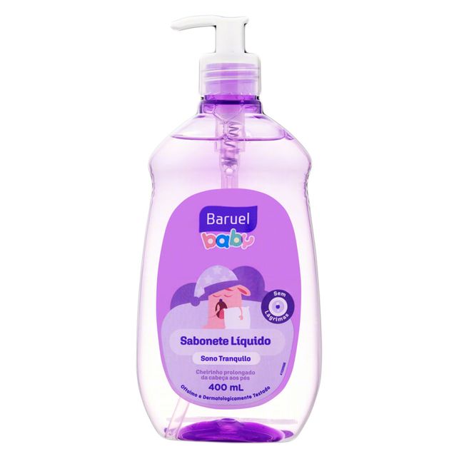 Sabonete Líquido Baruel Infantil Sono Tranquilo 400ml