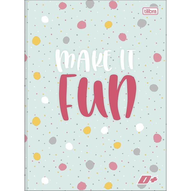 Caderno Tilibra Capa Dura Brochurão 1 Materia D+ Sortido 96 Folhas