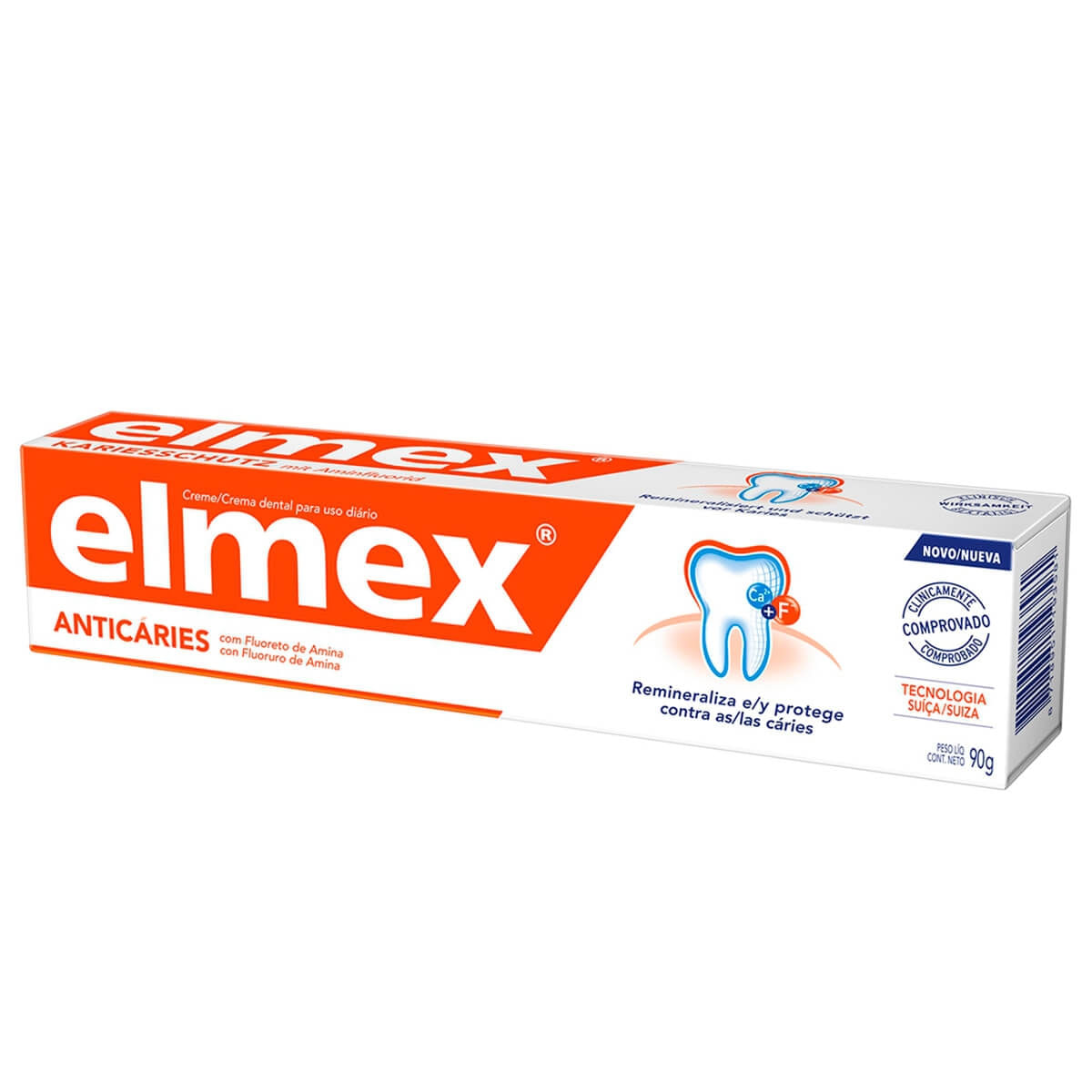 Creme Dental Elmex Anticáries 90g - Farmacia Indiana
