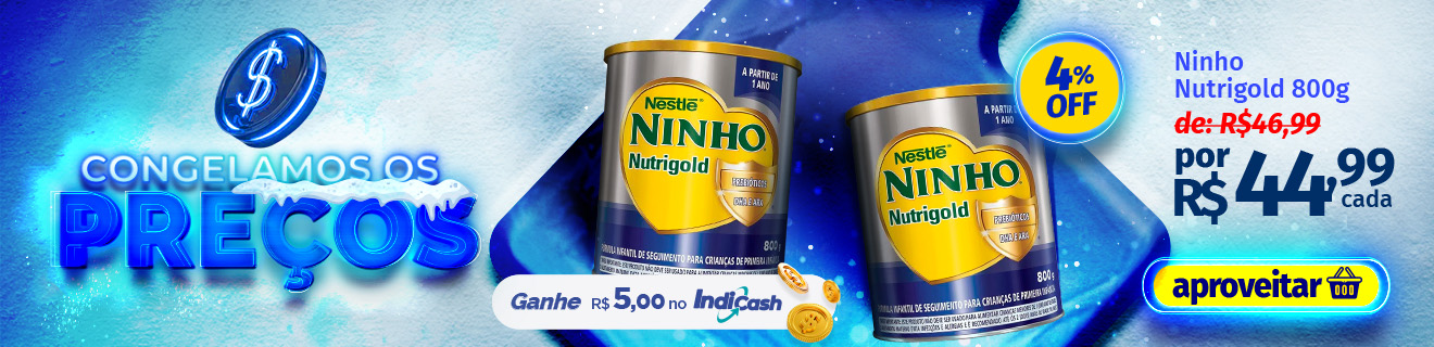 Ninho Nutrigold - Congelamos os Preços