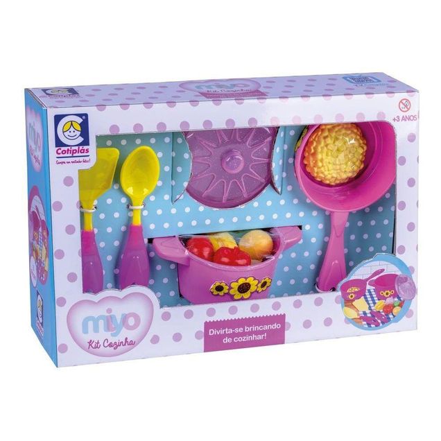 Brinquedo Kit Cozinha Cotiplas Miyo 531g