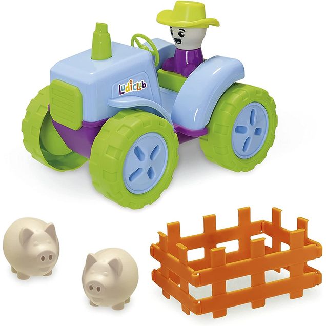 Brinquedo Tratorzinho Rural Usual Lud Club