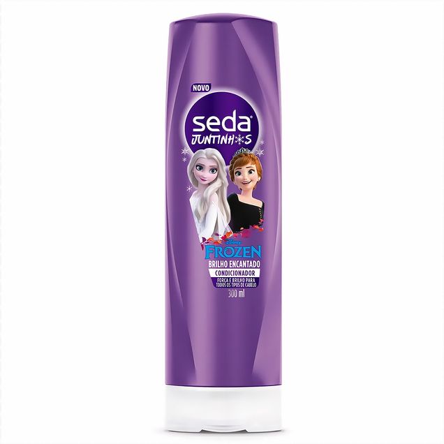 Condicionador Infantil Seda Juntinhos Frozen Brilho Encantado 300ml