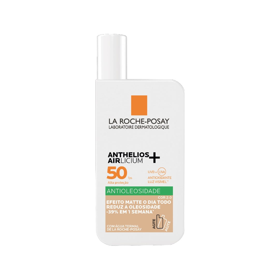 Protetor Solar Airlicium Antioleosidade FPS50 La Roche-Posay Anthelios 40ml