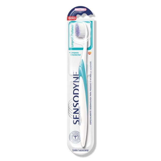 Escova Dental Sensodyne Limpeza Profunda Extra Macia 1 unidade