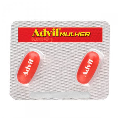 Advil Mulher 400mg 2 Comprimidos