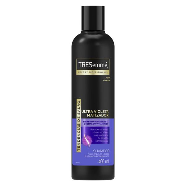 Shampoo TRESemmé Ultra Violeta Matizador 400ml Shampoo Tresemm? Matizador Ultra Violeta 400ml