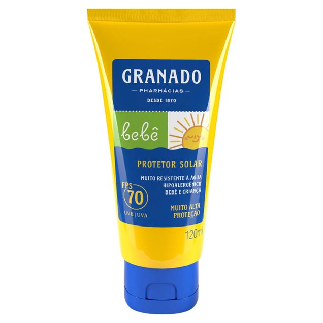 Protetor Solar Granado Bebê FPS70 120ml