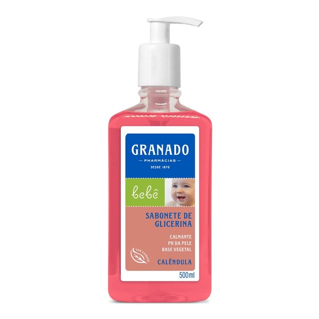 Sabonete Líquido Infantil Glicerina Granado Calêndula 250ml