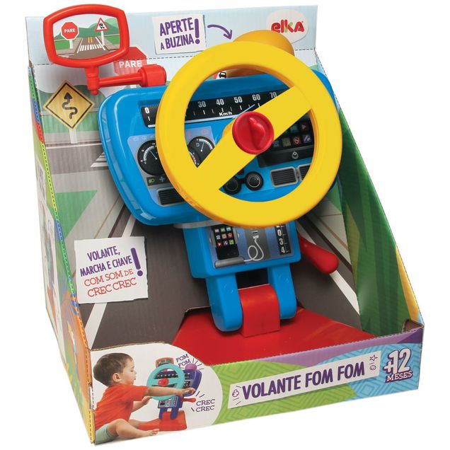 Brinquedo Volante Elka Fom Fom 1181 700g