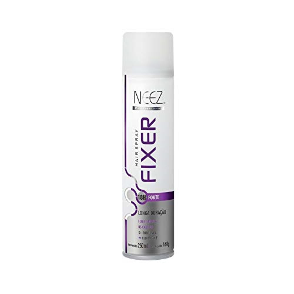 Hair Spray Neez Fixação Forte 18h 250ml
