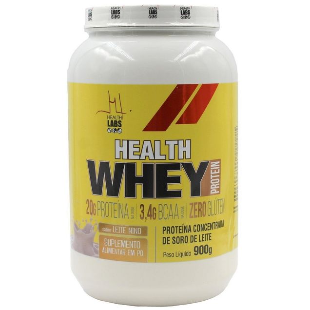 Whey Protein Sabor Leite Nino Health Labs 900g