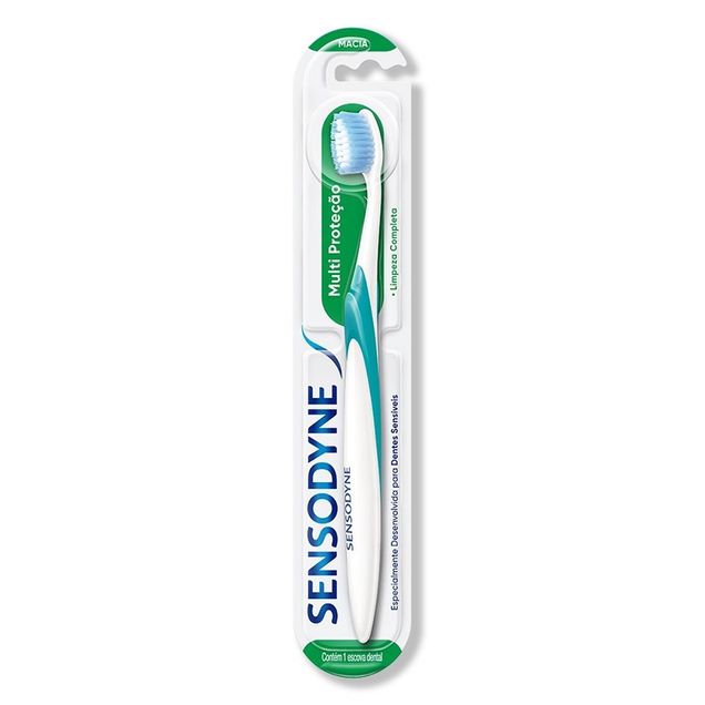 Escova Dental Sensodyne Multiproteção Cerdas Macias 1 Unidade