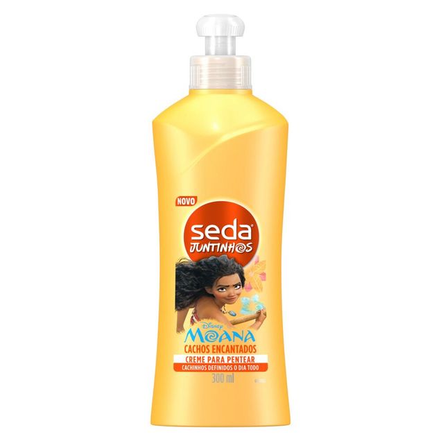 Creme de Pentear Infantil Seda Moana Juntinhos Cachos Encantados 300ml