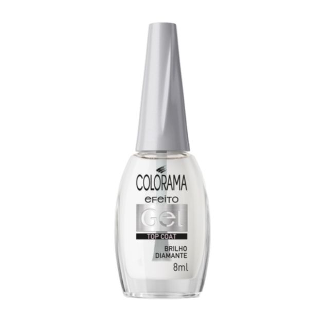Esmalte Colorama Top Coat Efeito Gel Brilho Diamante 8ml — foto 7