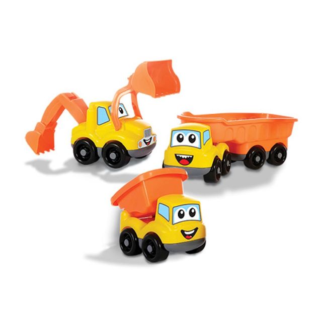 Brinquedo Maral Carrinho Construction Team Race 1 unidade
