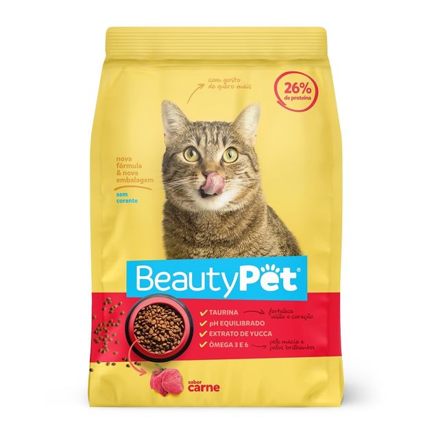 Ração Beauty Gato Mix 900G