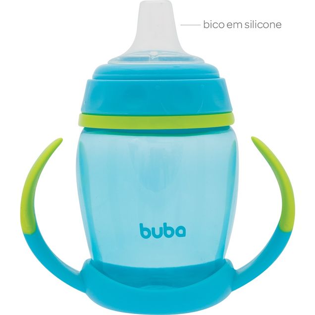 Copo Infantil BUBA Azul a partir de 6 meses 250ml